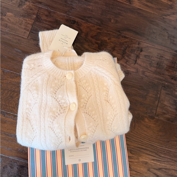 Sezane Sweaters - Sezane Ecru cardigan
